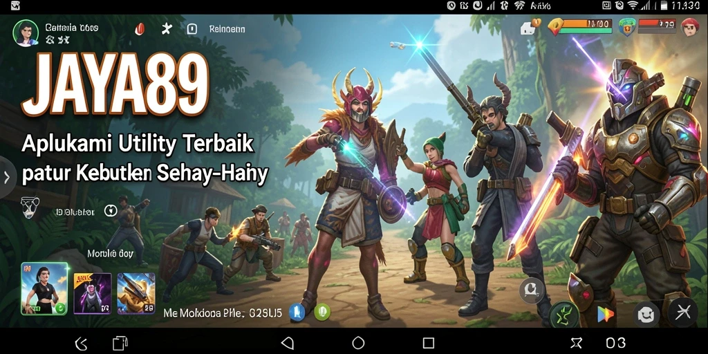 Screenshot JAYA89 menampilkan antarmuka yang sederhana dan efisien.