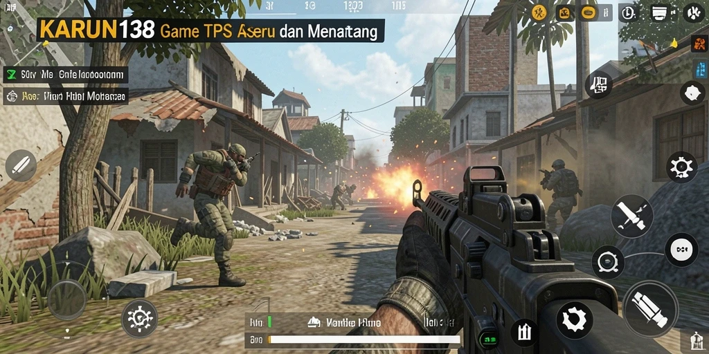 Tampilan gameplay seru dan mendebarkan dalam KARUN138.