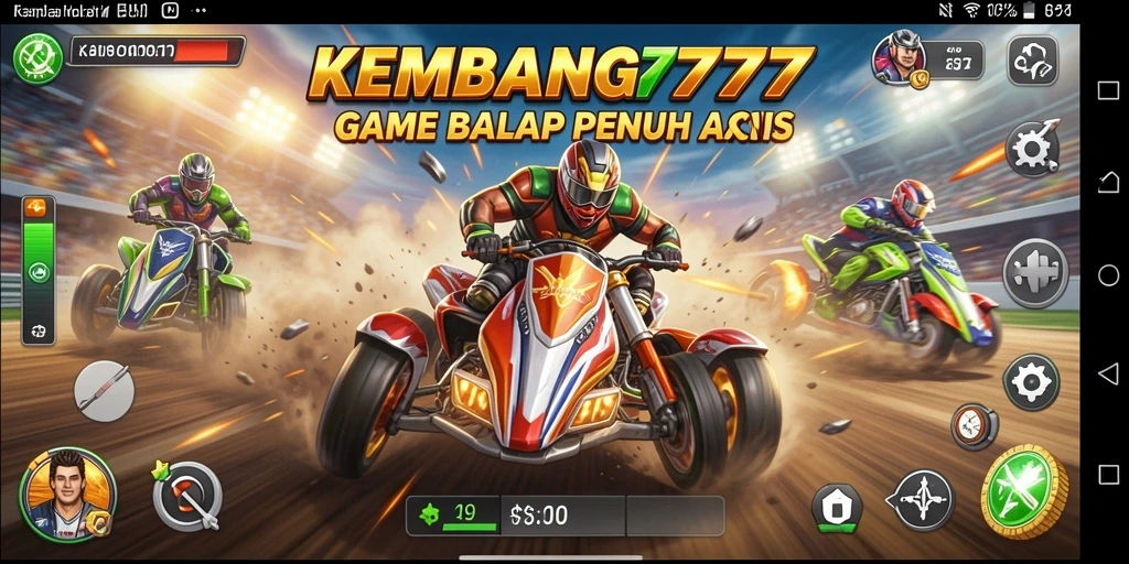 Gambaran menarik gameplay balap dalam KEMBANG777.