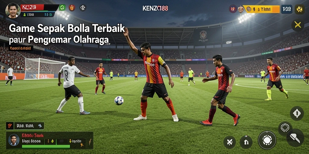 Tampilan gameplay KENZO188 yang memukau dan mendebarkan di lapangan.