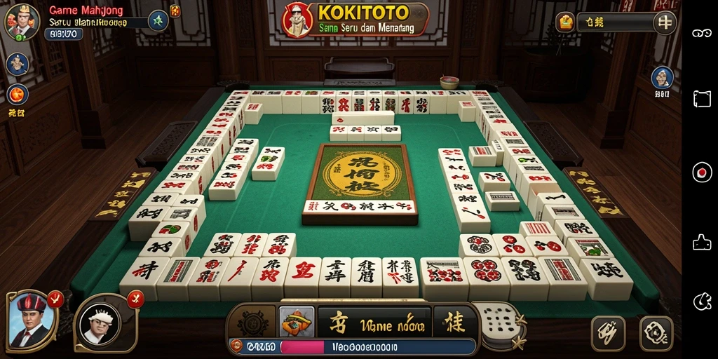 Pengalaman bermain Mahjong yang seru dan menantang di KOKITOTO.