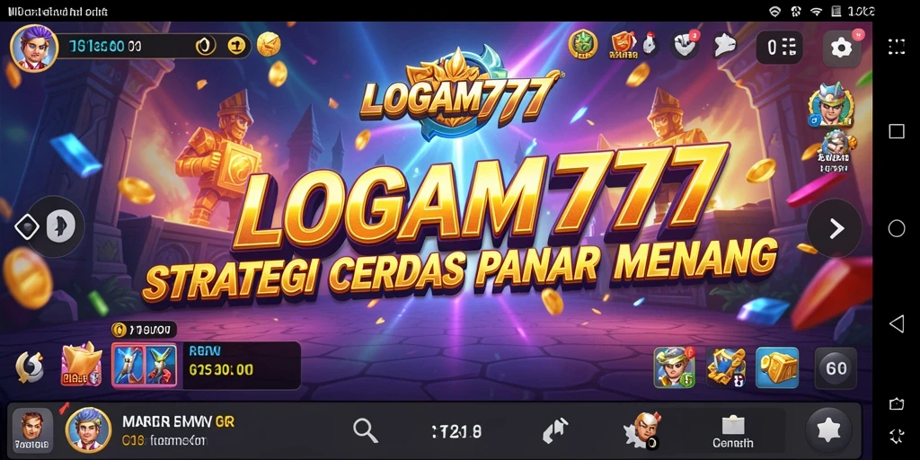Tampilkan gameplay strategi yang mendebarkan di LOGAM777.