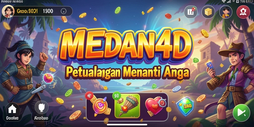Tampilan menarik dari gameplay <strong>MEDAN4D</strong> di dunia petualangan.