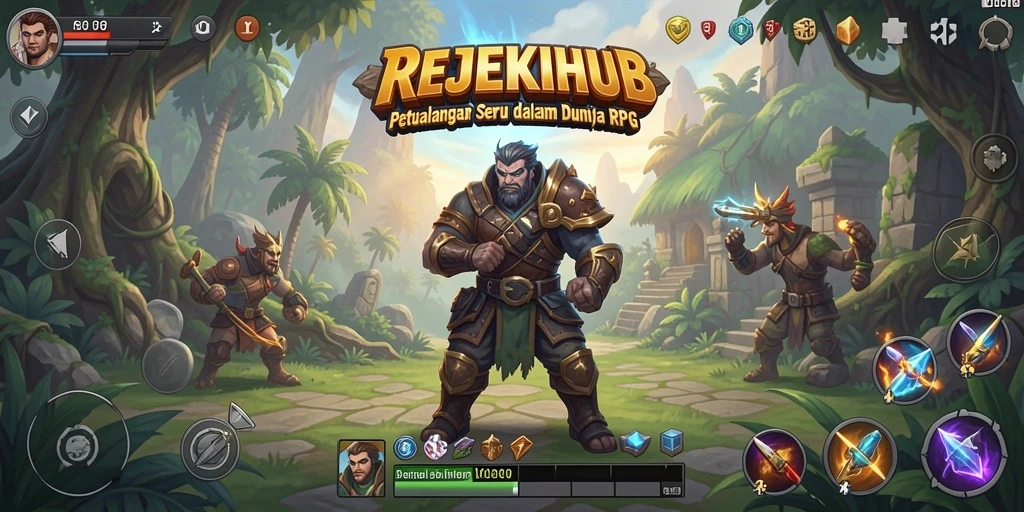 Gameplay yang menegangkan dan grafis menawan di REJEKIHUB.