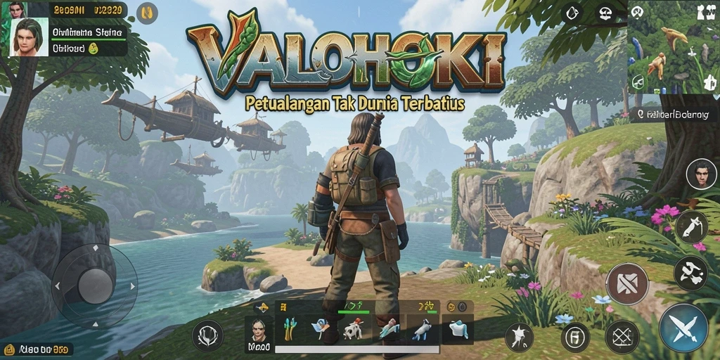 Tampilan menarik dari gameplay Open World VALOHOKI yang mengesankan.