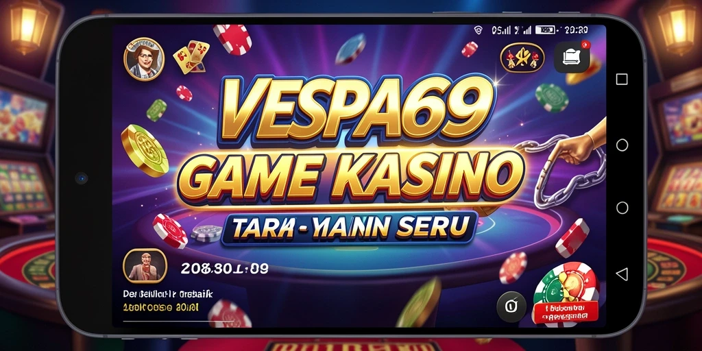 Gameplay VESPA69 menampilkan berbagai permainan Kasino yang menarik.
