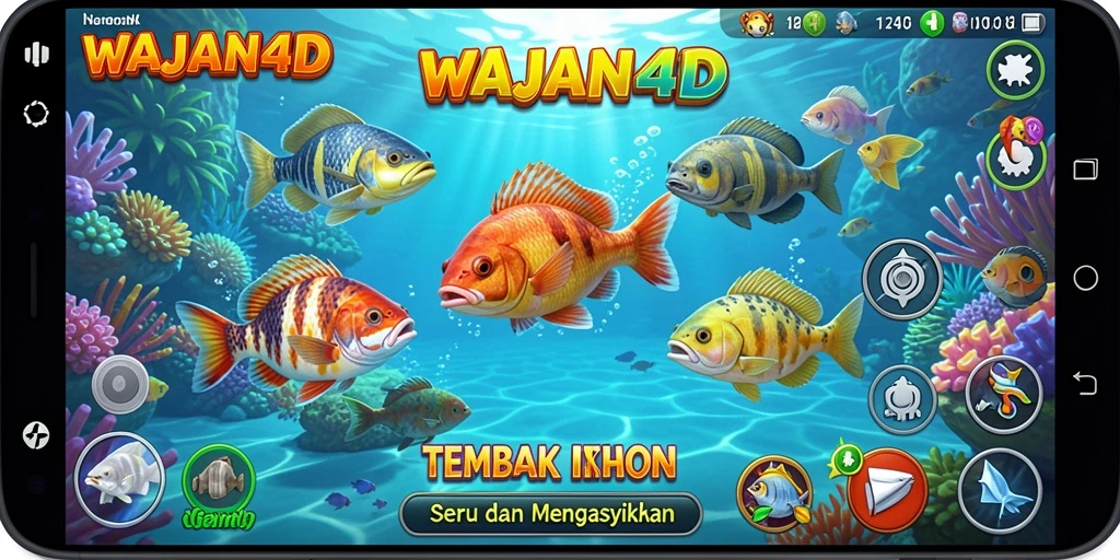 Tampilan gameplay WAJAN4D yang seru dan menantang.