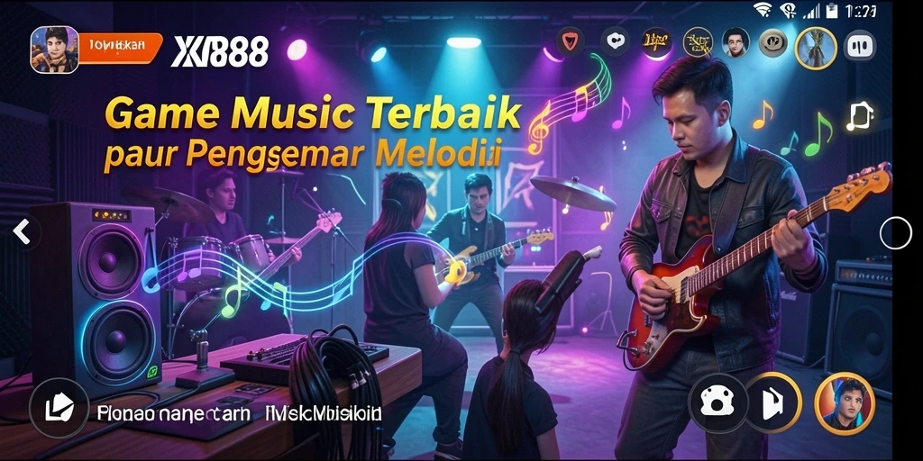 Tampilan gameplay XR88 yang dinamis dan penuh warna.